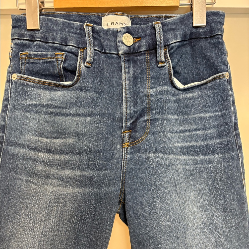 Frame Denim- Le One Crop Mini Boot - Picture 2 of 9